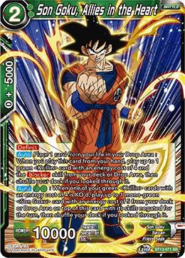 Son Goku, Allies in the Heart BT13-071 card from Supreme Rivalry