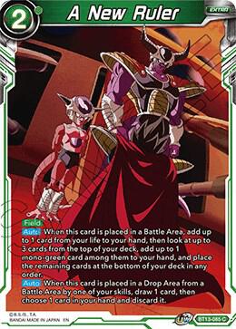 A New Ruler BT13-085 card from Supreme Rivalry
