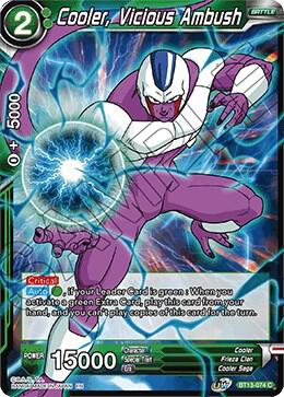 Cooler, Vicious Ambush BT13-074 card from Supreme Rivalry