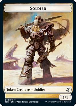 Soldier Token 2 card from Time Spiral: Remastered