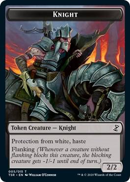Knight Token 5 card from Time Spiral: Remastered