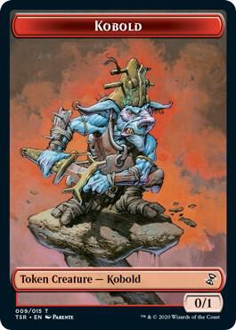 Kobold Token 9 card from Time Spiral: Remastered