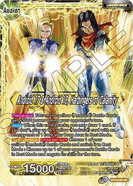 Android 17 & Android 18 // Android 17 & Android 18, Harbingers of Calamity BT13-092 card from Supreme Rivalry