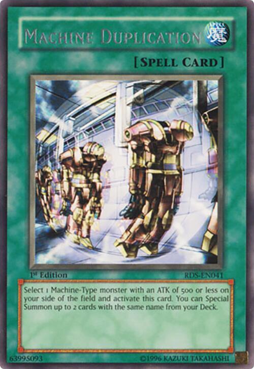 Machine Duplication RDS-EN041 card from Rise of Destiny