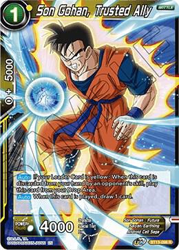 Son Gohan, Trusted Ally BT13-098 card from Supreme Rivalry
