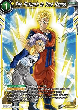 The Future's in Your Hands BT13-118 card from Supreme Rivalry