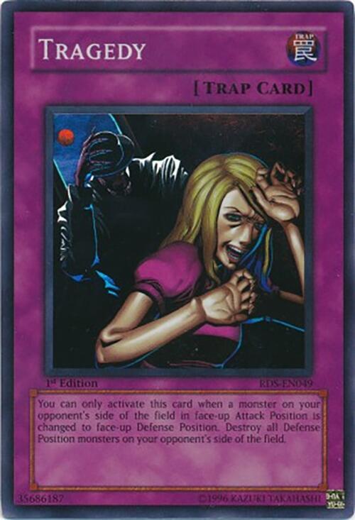 Tragedy RDS-EN049 card from Rise of Destiny