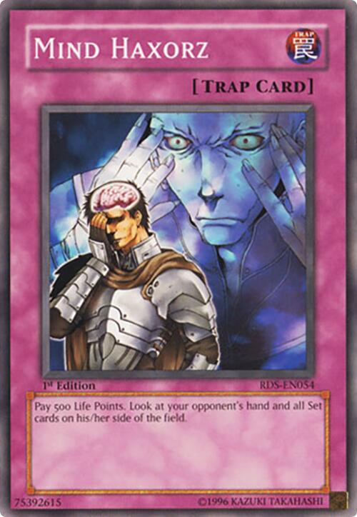 Mind Haxorz RDS-EN054 card from Rise of Destiny