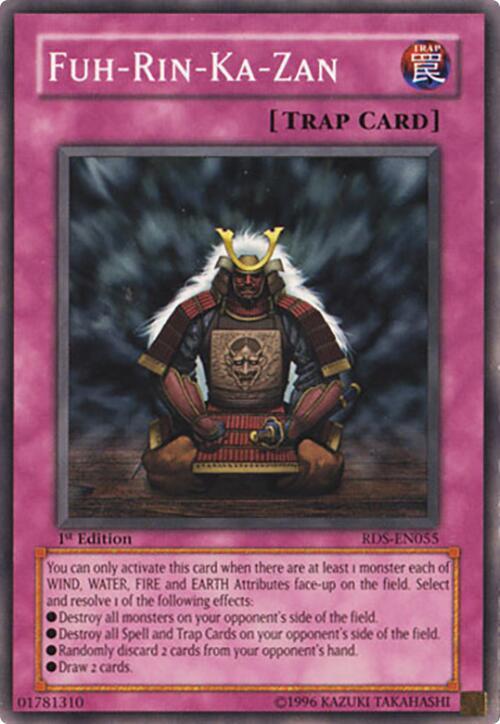 Fuh-Rin-Ka-Zan RDS-EN055 card from Rise of Destiny