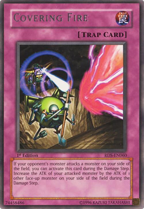 Covering Fire RDS-EN060 card from Rise of Destiny