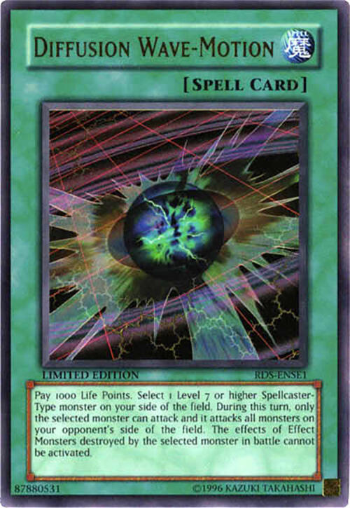 Diffusion Wave-Motion RDS-ENSE1 card from Rise of Destiny Special Edition