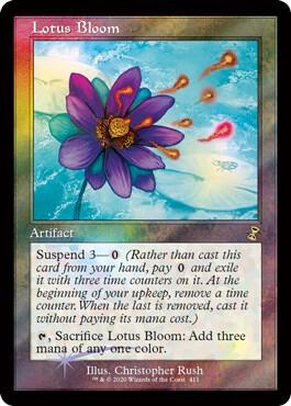Lotus Bloom 411 card from Launch Party & Release Event Promos