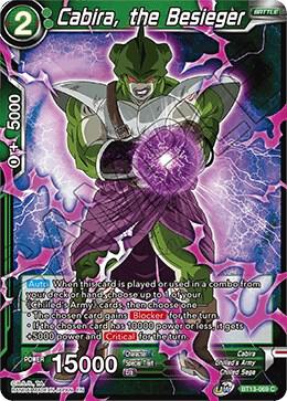 Cabira, the Besieger BT13-069 card from Supreme Rivalry