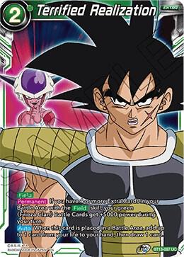 Terrified Realization BT13-087 card from Supreme Rivalry