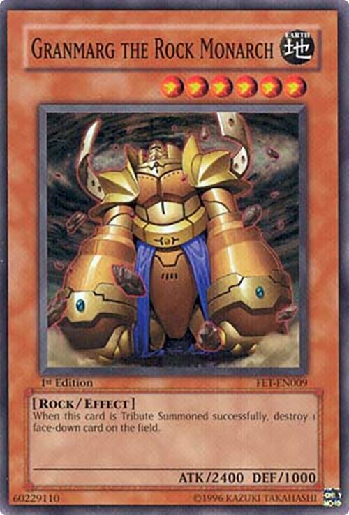 Granmarg the Rock Monarch FET-EN009 card from Flaming Eternity