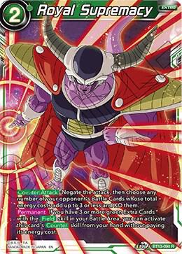 Royal Supremacy BT13-090 card from Supreme Rivalry