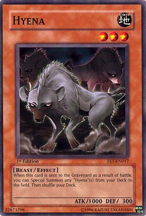 Hyena FET-EN017 card from Flaming Eternity