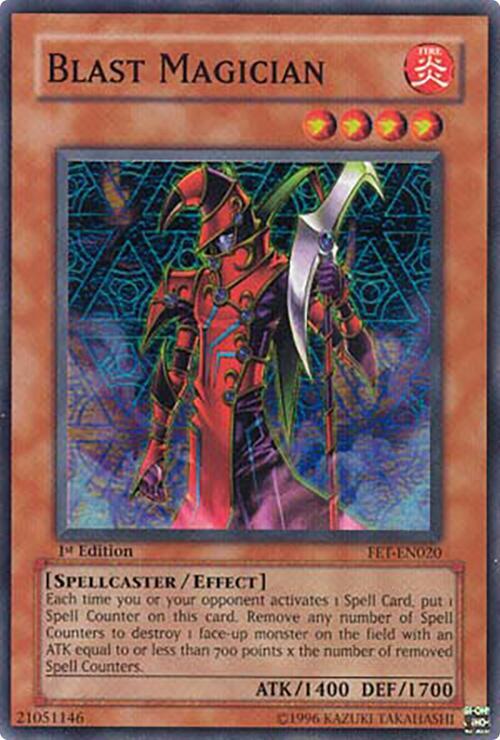 Blast Magician FET-EN020 card from Flaming Eternity
