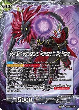 Mechikabura // Dark King Mechikabura, Restored to the Throne BT13-122 card from Supreme Rivalry