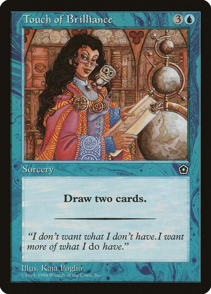 Touch of Brilliance card from Portal Second Age