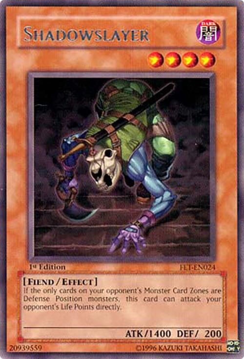 Shadowslayer FET-EN024 card from Flaming Eternity