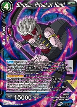 Shroom, Ritual at Hand BT13-144 card from Supreme Rivalry