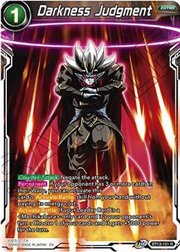 Darkness Judgment BT13-151 card from Supreme Rivalry