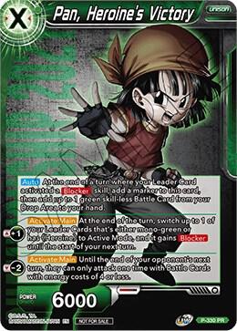 Pan, Heroine's Victory (Championship Pack 2021 Vol.1) P-330 card from Promotion Cards