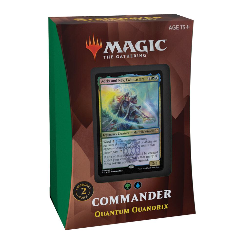 Commander 2021 Deck - Quantum Quandrix card from Commander 2021
