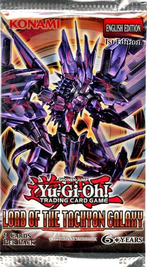 Lord of the Tachyon Galaxy Booster Pack card from Lord of the Tachyon Galaxy