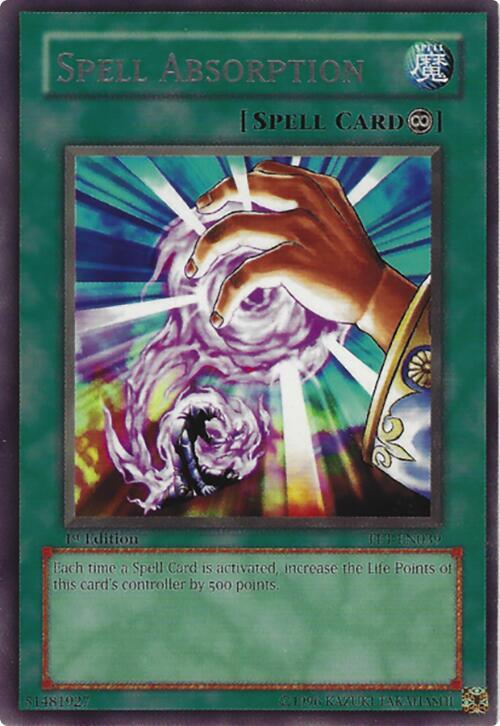 Spell Absorption FET-EN039 card from Flaming Eternity