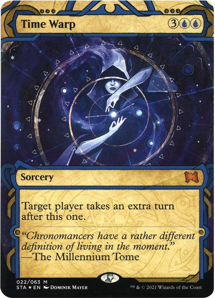 Time Warp (Foil Etched) 22 card from Strixhaven: Mystical Archive