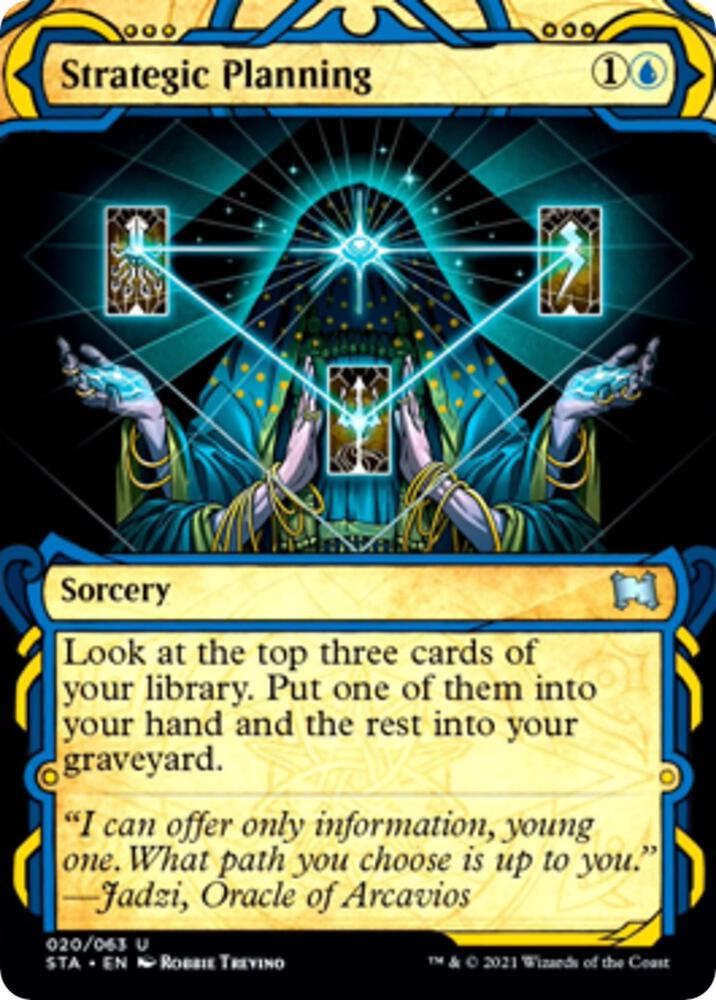 Strategic Planning 20 card from Strixhaven: Mystical Archive