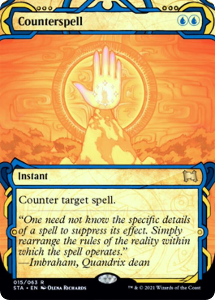 Counterspell 15 card from Strixhaven: Mystical Archive