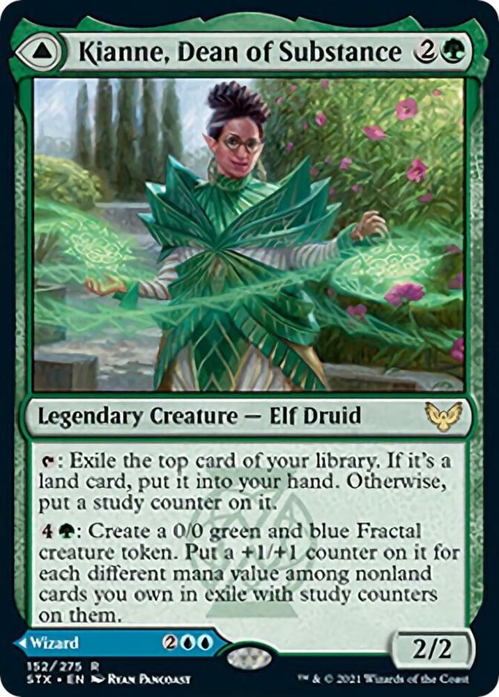 Kianne, Dean of Substance 152 card from Strixhaven: School of Mages