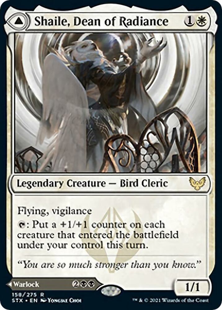 Shaile, Dean of Radiance 158 card from Strixhaven: School of Mages