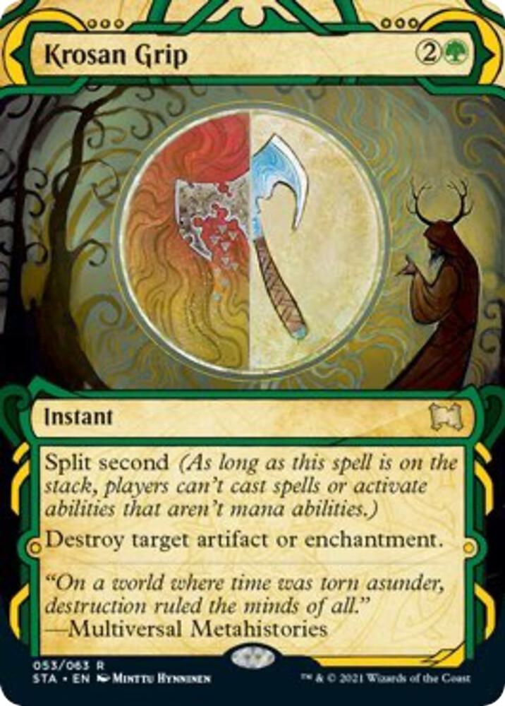 Krosan Grip 53 card from Strixhaven: Mystical Archive