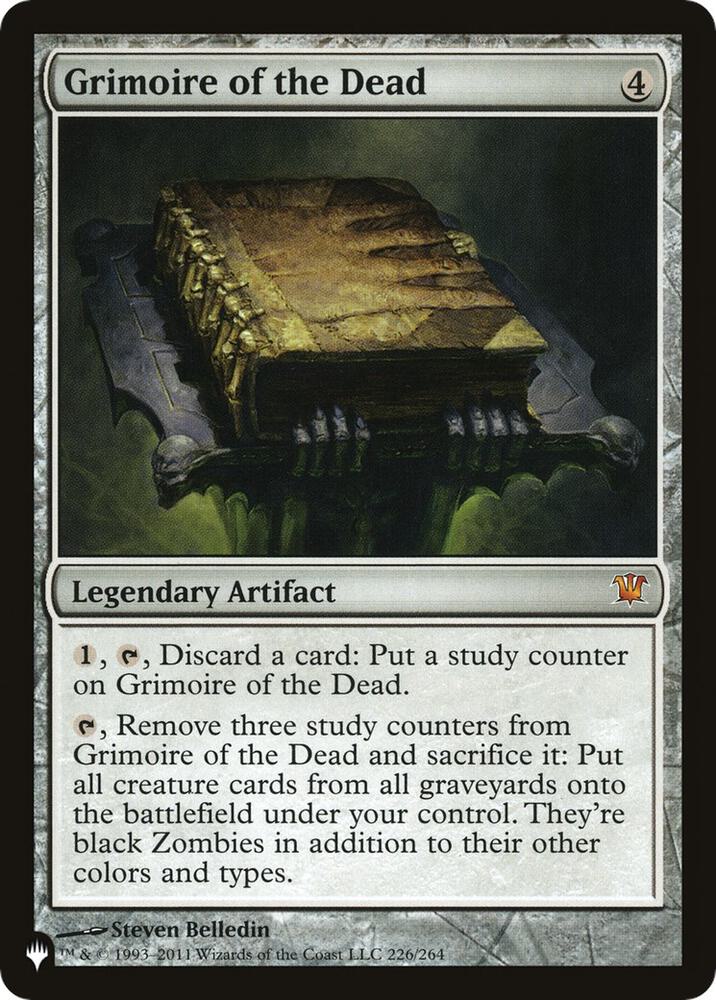 Grimoire of the Dead 226/264 card from The List Reprints