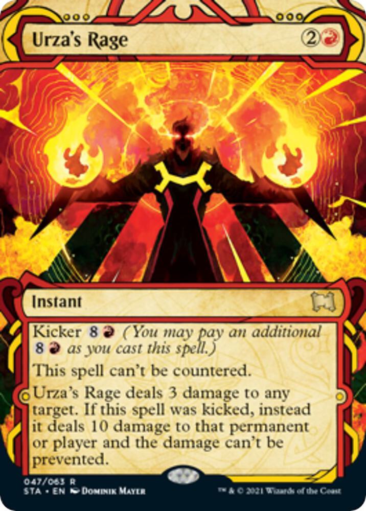 Urza's Rage 47 card from Strixhaven: Mystical Archive