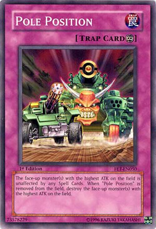 Pole Position FET-EN050 card from Flaming Eternity