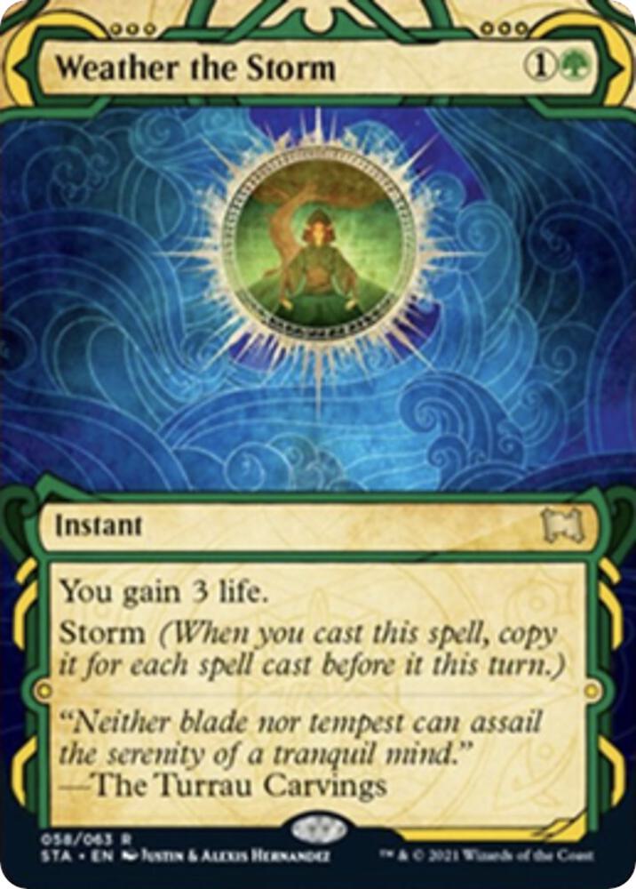 Weather the Storm 58 card from Strixhaven: Mystical Archive