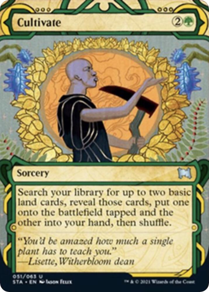 Cultivate 51 card from Strixhaven: Mystical Archive