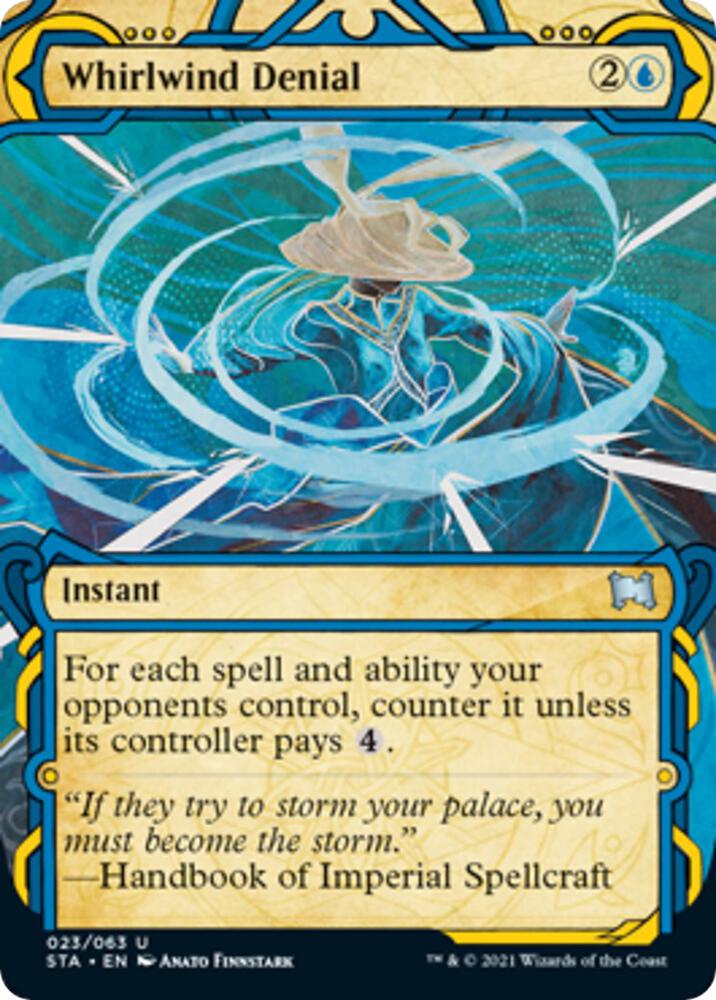 Whirlwind Denial 23 card from Strixhaven: Mystical Archive