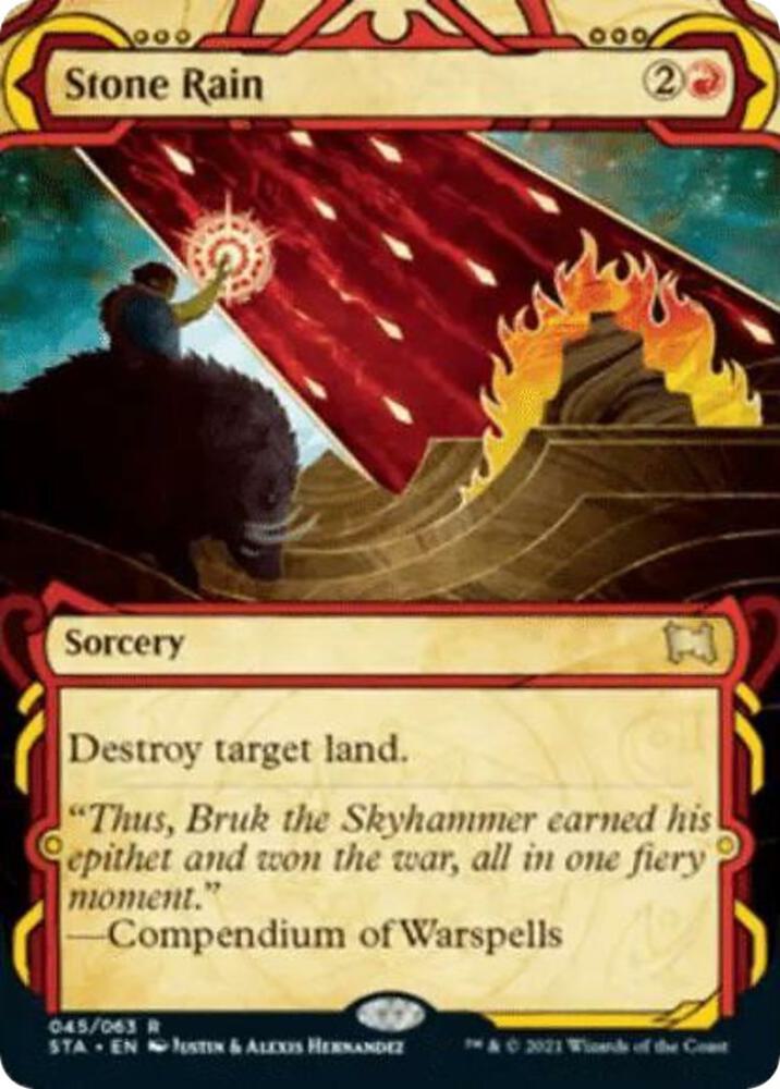 Stone Rain 45 card from Strixhaven: Mystical Archive