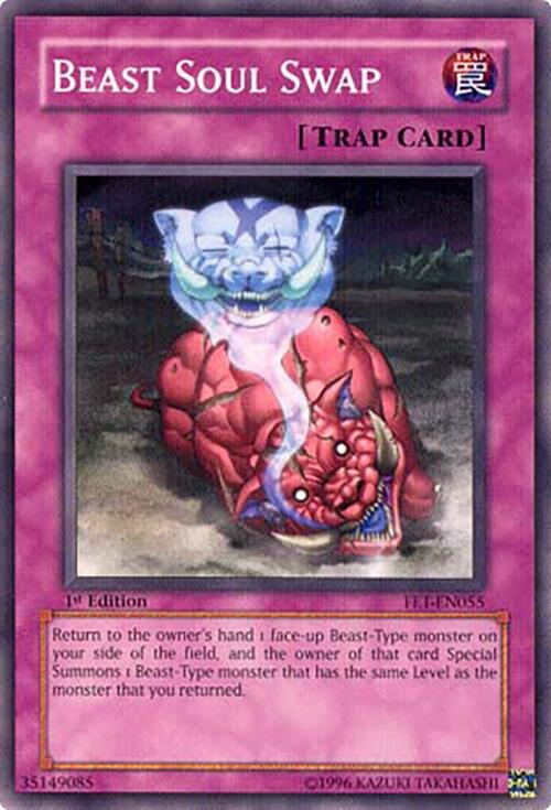 Beast Soul Swap FET-EN055 card from Flaming Eternity