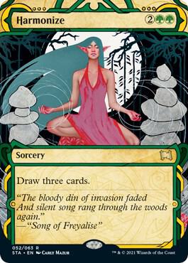 Harmonize 52 card from Strixhaven: Mystical Archive