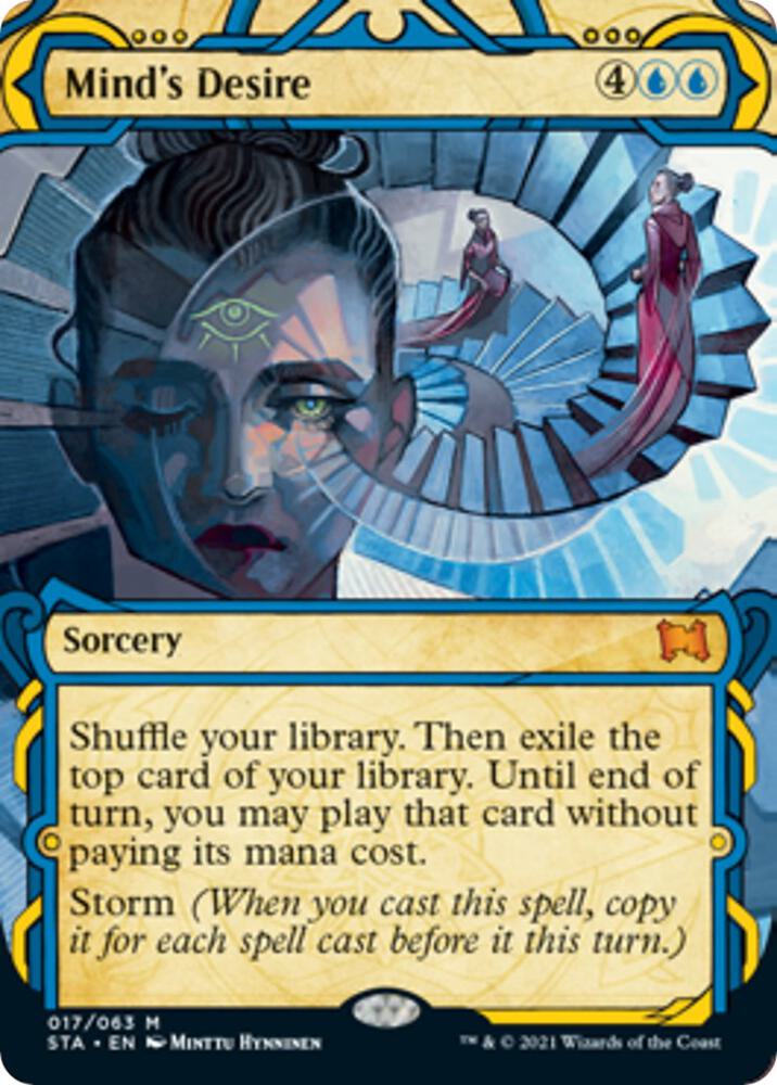 Mind's Desire 17 card from Strixhaven: Mystical Archive