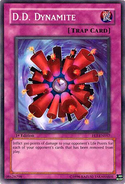 D.D. Dynamite FET-EN057 card from Flaming Eternity