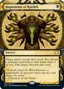 Inquisition of Kozilek 31 card from Strixhaven: Mystical Archive
