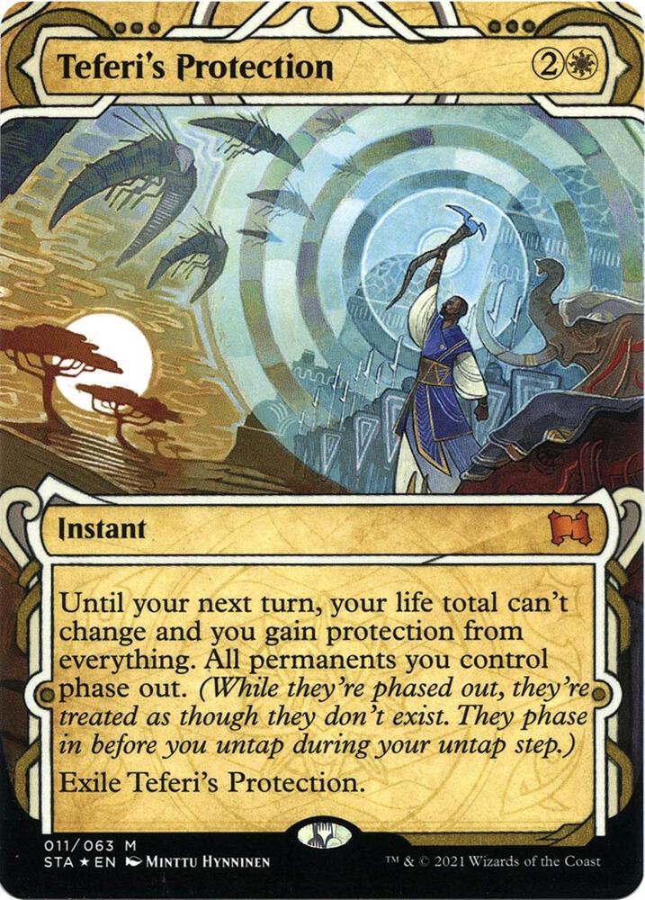 Teferi's Protection (Foil Etched) 11 card from Strixhaven: Mystical Archive